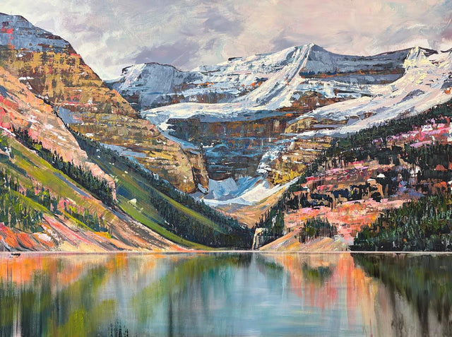 "Lovely Lake Louise", 30" x 40" SOLD