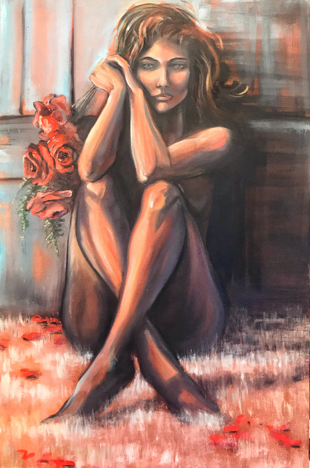 "Contemplation",  24" x 36"