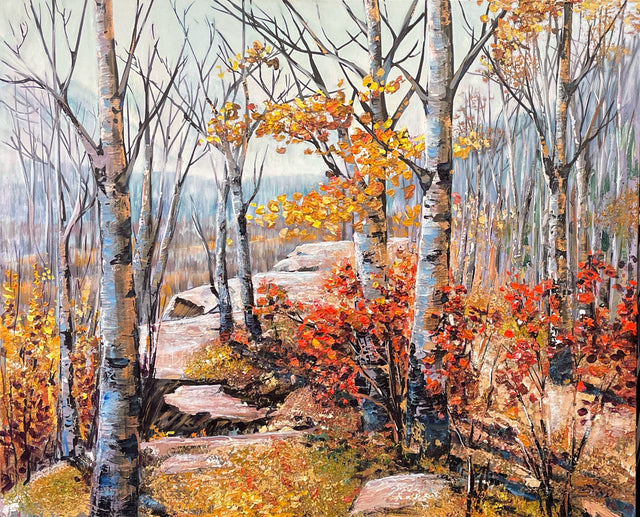 "Autumn Outlook II"   30" x 40"