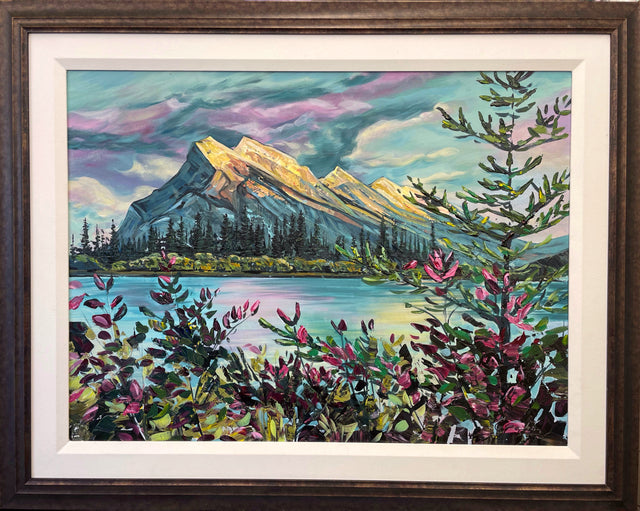 "Mount Rundle Majesty"  30" x 40"