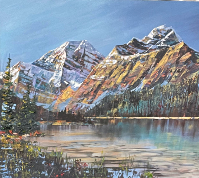 "Mount Edith Cavell"   30" x 40"