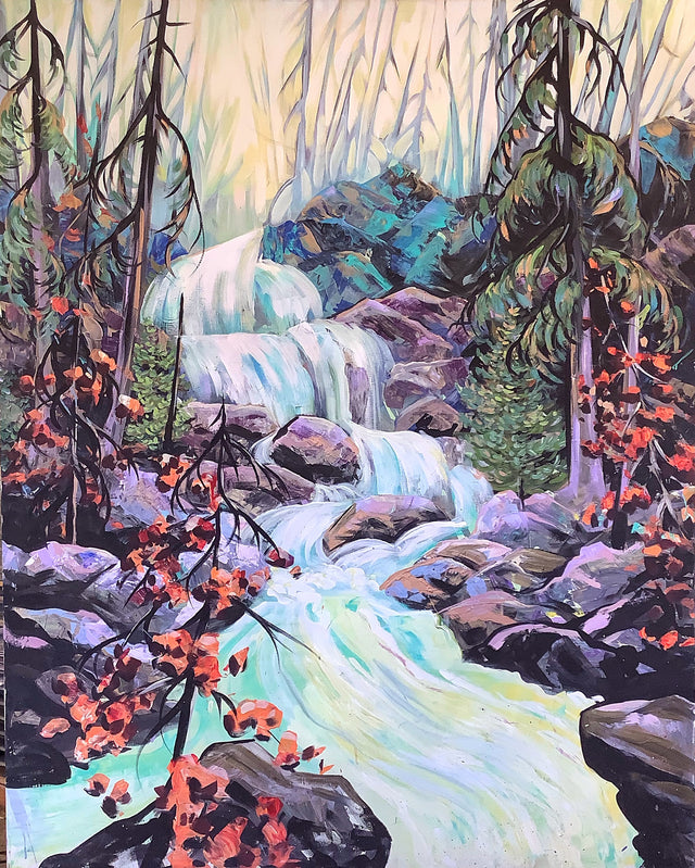 "Forest Flow"   48" x 60"