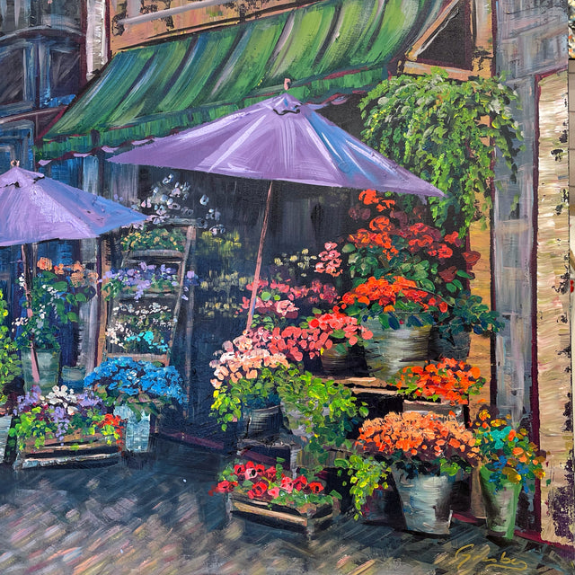 "The Flower Shop"   24" x 24"